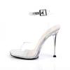 Fabulicious - GALA06 Ankle strap sandal - Transparent/Silver coloured Product image
